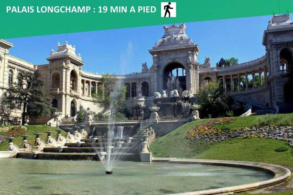 Climatise Gare Stcharles 4 Chambres Grand Balcon / Experience-Immo Марсилия Екстериор снимка