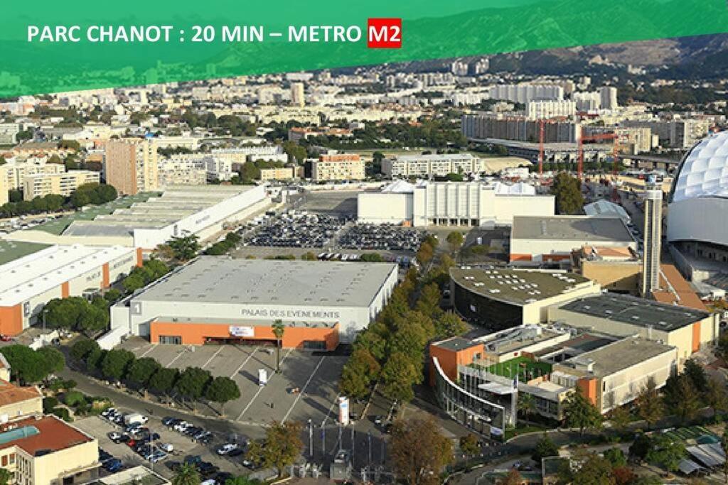 Climatise Gare Stcharles 4 Chambres Grand Balcon / Experience-Immo Марсилия Екстериор снимка