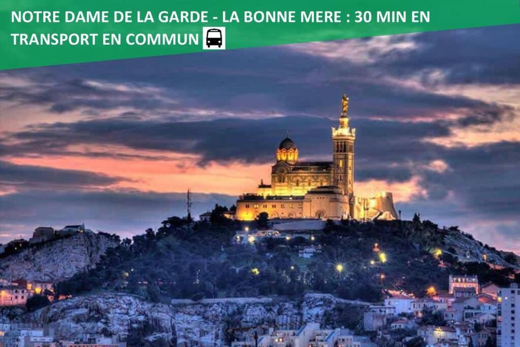 Climatise Gare Stcharles 4 Chambres Grand Balcon / Experience-Immo Марсилия Екстериор снимка